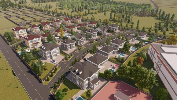 Визуализация поселка